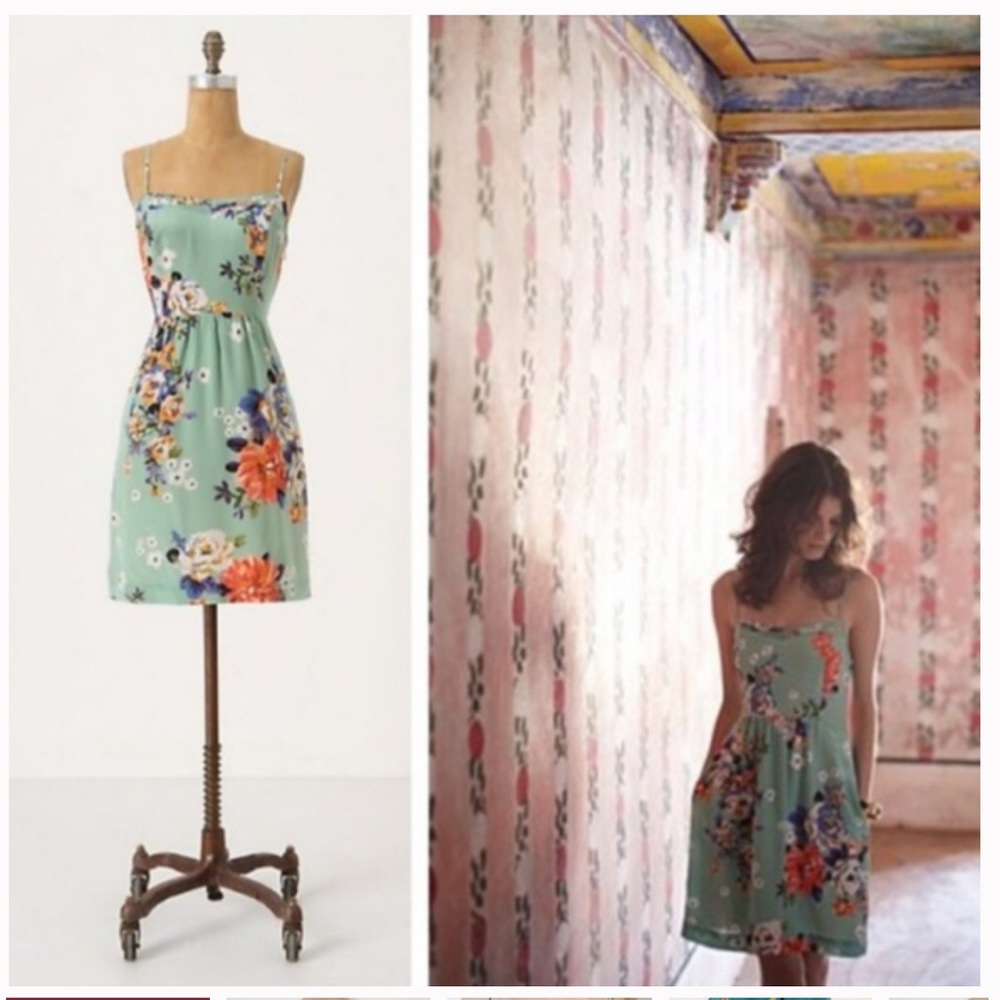 Anthropologie Moulinette Soeurs Floral Dress